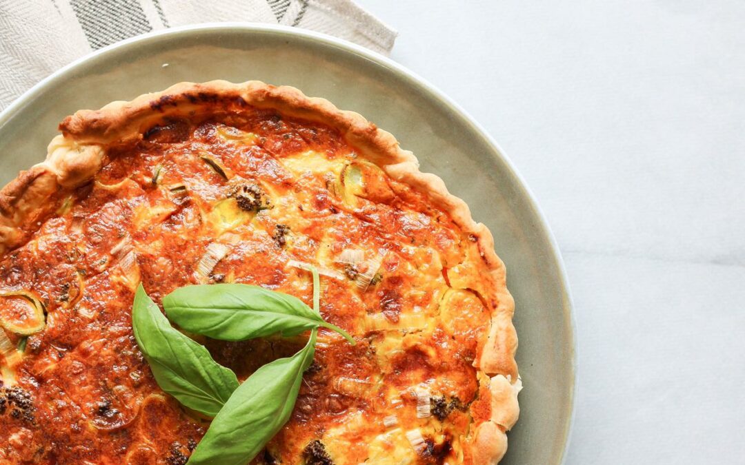 Quiche de legumes variados